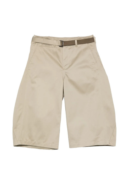  Sacai Belted Trousers - Neutrals 