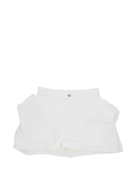  Sacai Button Shorts - White 