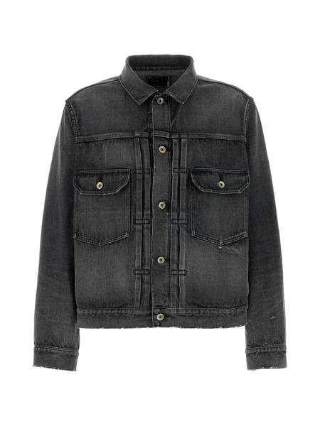  Sacai Chest-pocket Jacket - Grey 