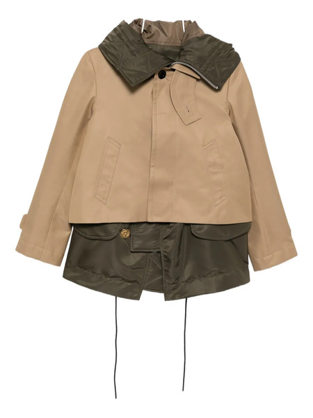  Sacai Double-layered Jacket - Neutrals 
