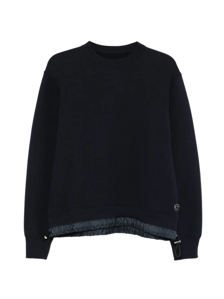  Sacai Drawstring Sweatshirt - Blue 