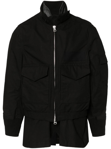  Sacai Multi-pocket Jacket - Black 