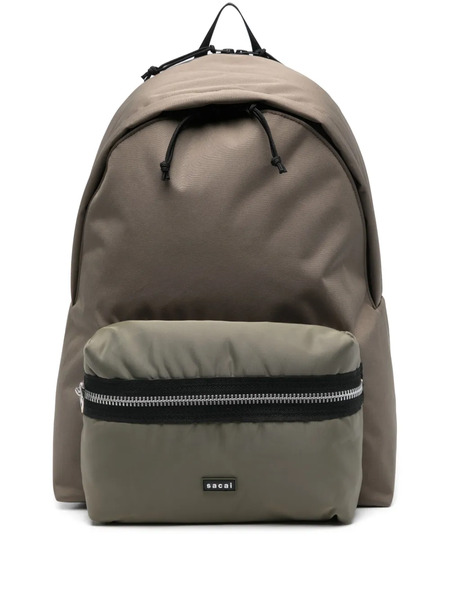  Sacai Pocket Backpack - Green 