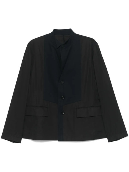  Sacai Poplin Jacket - Black 