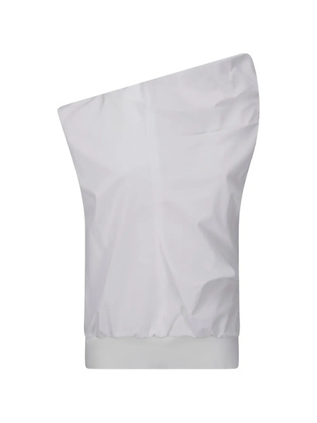  Sacai Poplin Pullover Top - White 