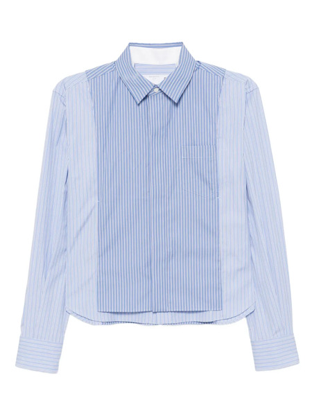  Sacai Poplin Shirt - Blue 