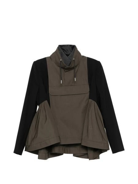  Sacai Suiting Blouson Jacket - Black 