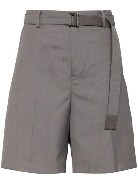  Sacai Suiting Shorts - Neutrals 