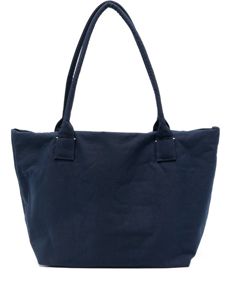  Sagan Pazar Woven-handle Tote Bag - Blue 