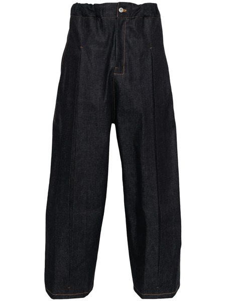  Sage Nation Inverted-pleat Jeans - Blue 