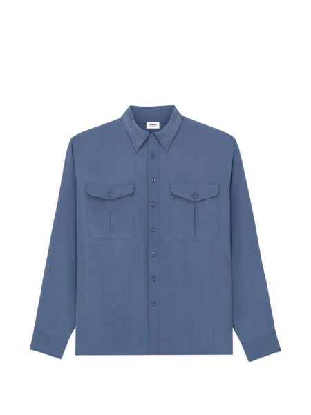  Saint Laurent Buttoned Shirt - Blue 