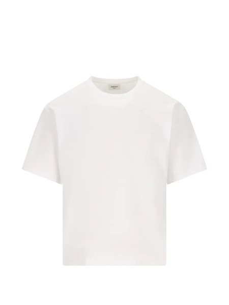  Saint Laurent Cassandre Oversized T-shirt - White 