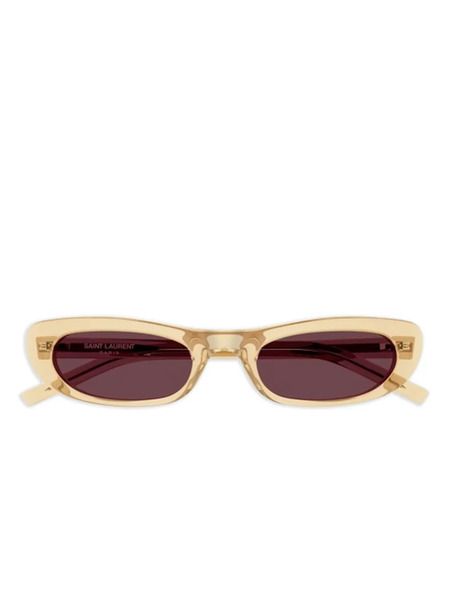  Saint Laurent Eyewear Cat Eye-frame Sunglasses - Neutrals 