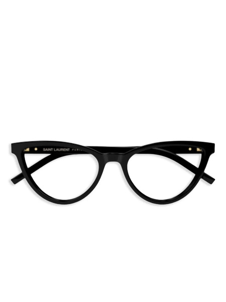  Saint Laurent Eyewear Cat Eye Frames - Black 