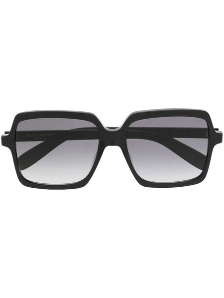  Saint Laurent Eyewear Oversize-frame Sunglasses - Black 