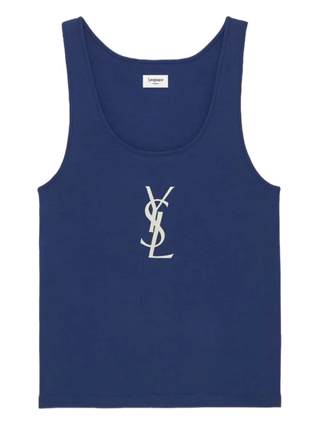  Saint Laurent Logo Top - Blue 
