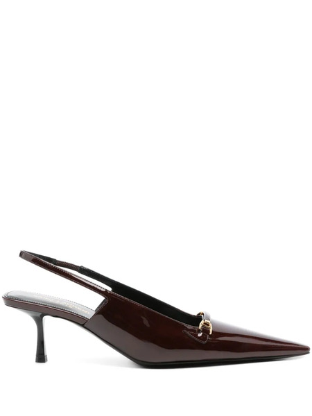  Saint Laurent 55mm Carine Slingback Pumps - Red 