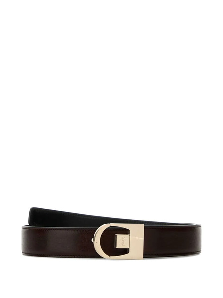  Saint Laurent Reversible Belt - Black 