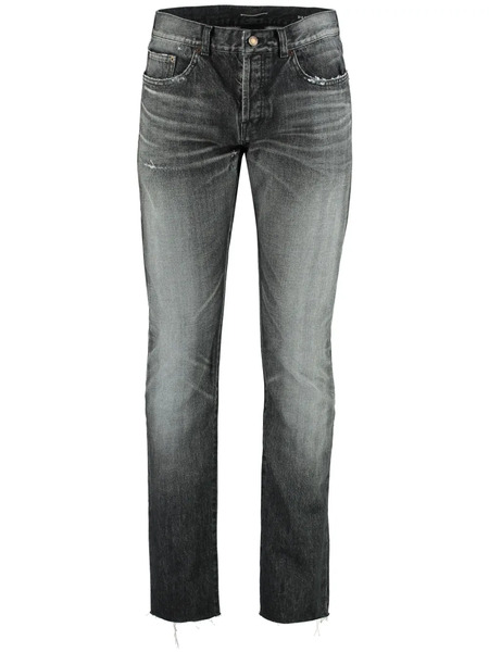  Saint Laurent Straight-leg Jeans - Grey 