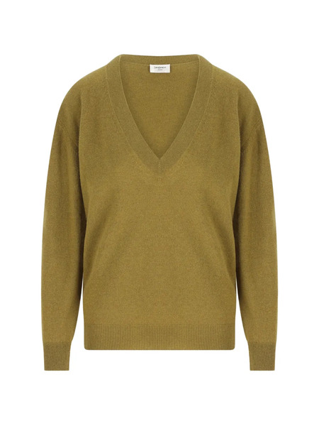  Saint Laurent V-neck Sweater - Green 