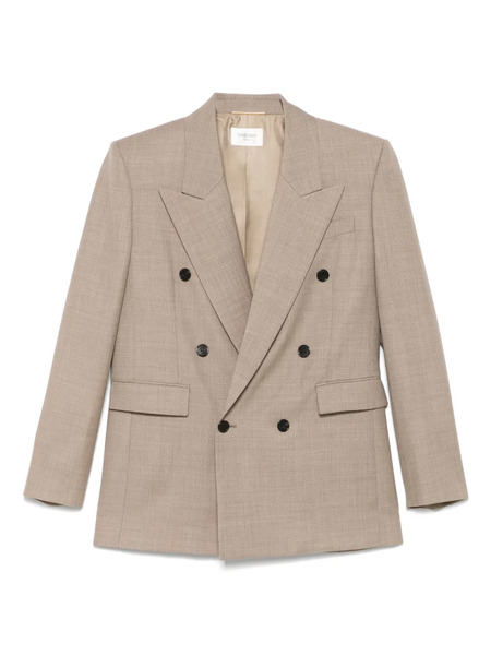  Saint Laurent Wool Blazer - Brown 