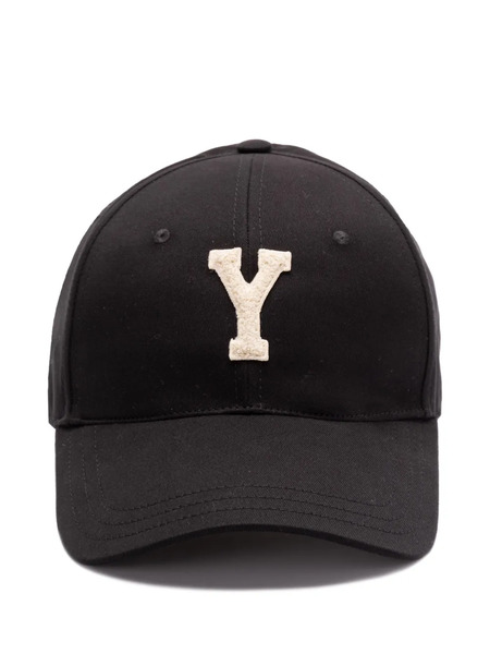  Saint Laurent Y Varsity Cap - Black 