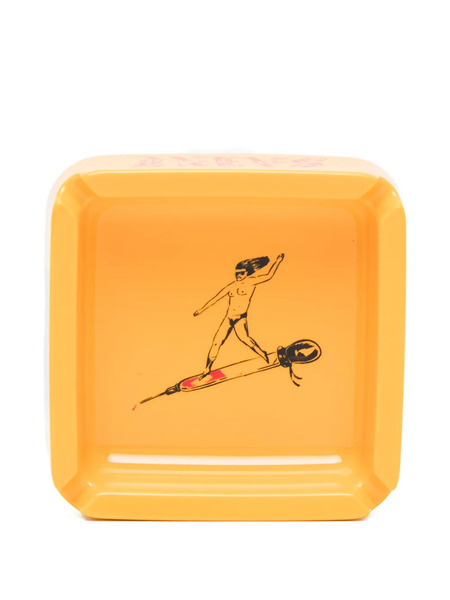  Saint Mxxxxxx Figure Graphic Tray - Yellow 