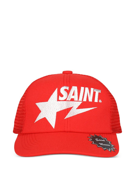  Saint Mxxxxxx Star Graphic Cap - Red 