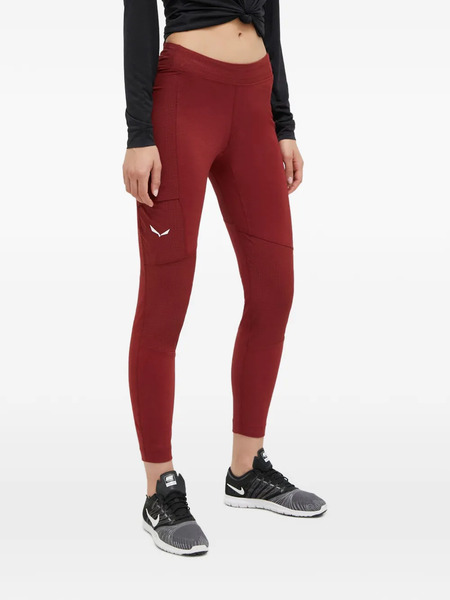  Salewa Patch-pocket Leggings - Red 
