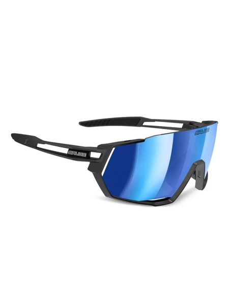  Salice Geometric Sunglasses - Black 