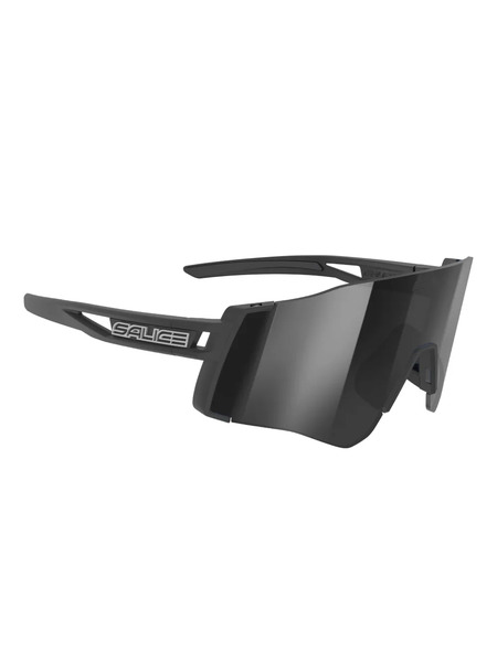  Salice Geometric Sunglasses - Black 