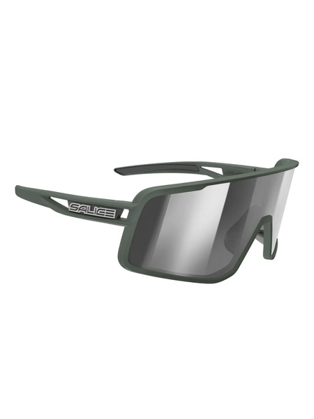  Salice Rectangle-frame Sunglasses - Green 