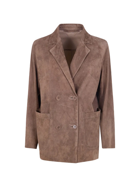  Salvatore Santoro Brown Leather Jacket 