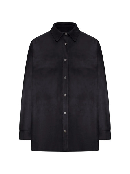  Salvatore Santoro Buttoned Leather Jacket - Black 