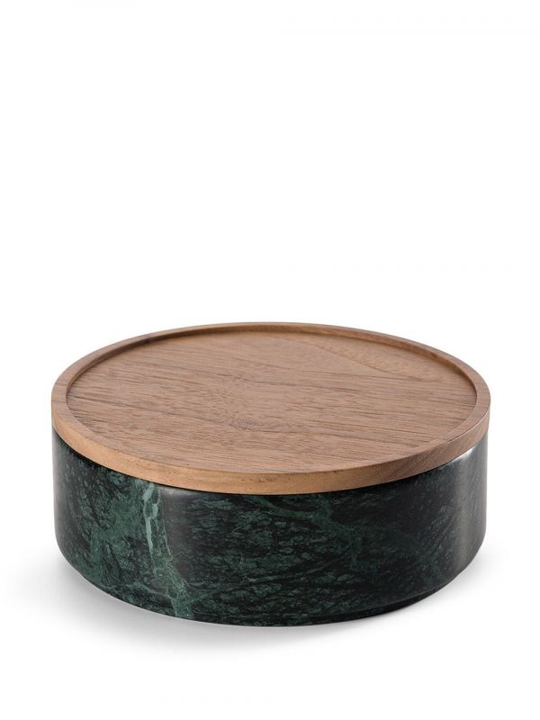  Salvatori Pietra Marbled Small Container - Green 