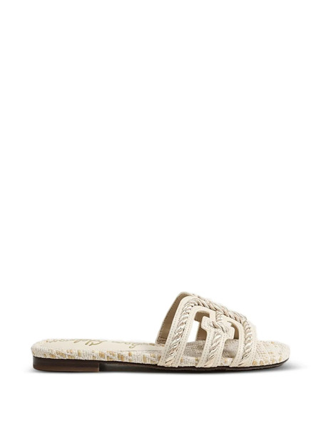  Sam Edelman Bay Twist Strap Sandals - Neutrals 