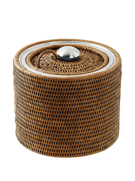  Sambonet Metal-lidded Ice Bucket - Brown 