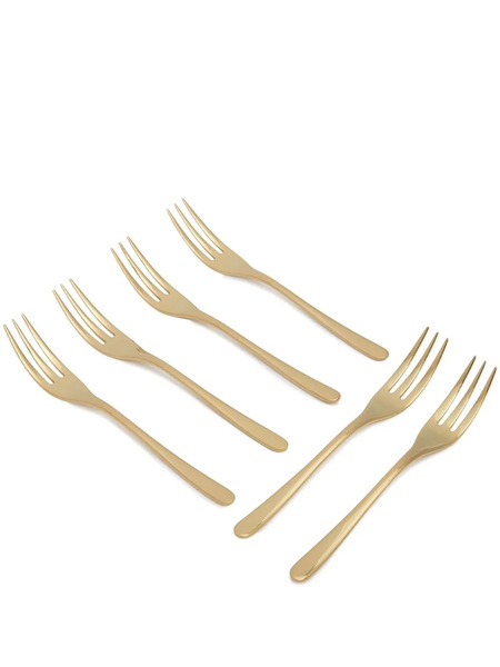  Sambonet Taste Dessert-fork 6-piece Set - Gold 