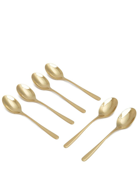  Sambonet Taste Espresso Spoon Set (6-person Setting)' - Gold 