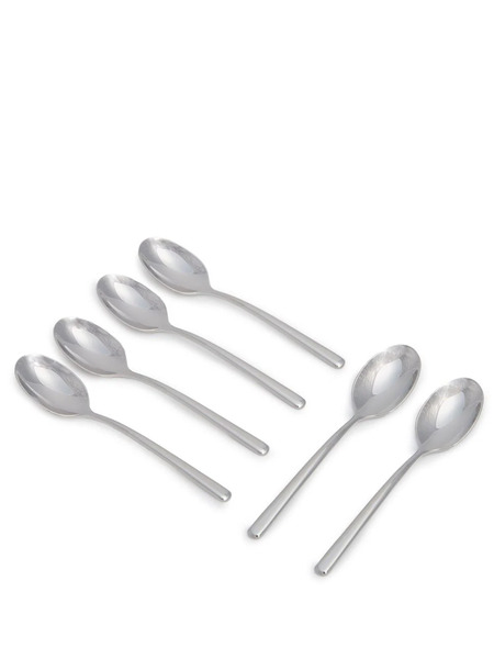  Sambonet Taste Espresso Spoon Set (set Of 6) - Silver 