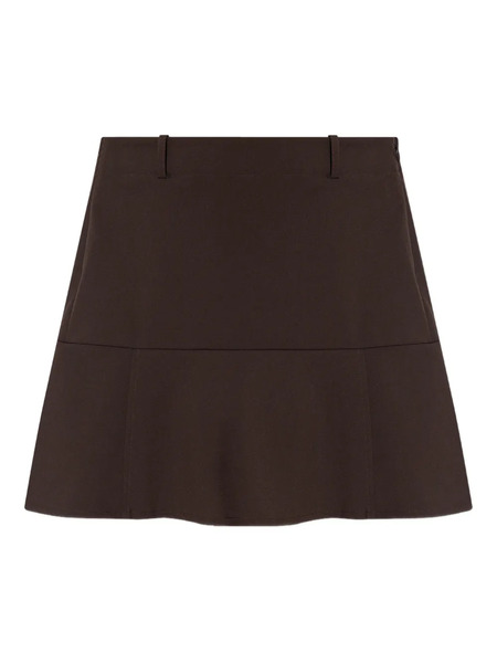  Samsoe Samsoe A-line Mini Skirt - Brown 