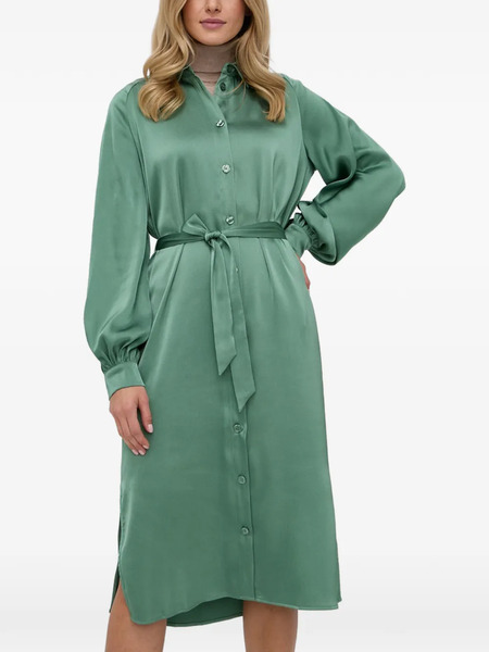  Samsoe Samsoe Belted Midi Dress - Green 