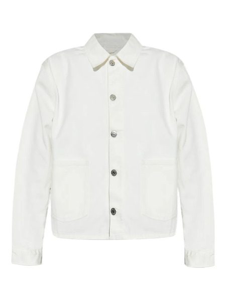  Samsoe Samsoe Button-up Utility Jacket - White 