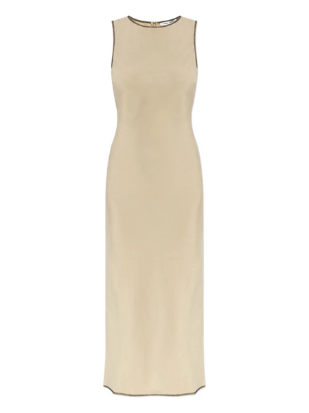  Samsoe Samsoe Contrast-stitching Maxi Dress - Neutrals 