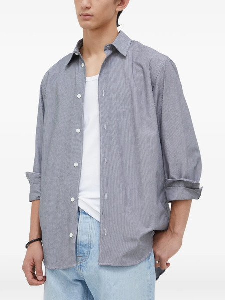  Samsoe Samsoe Damon Striped Shirt - Grey 