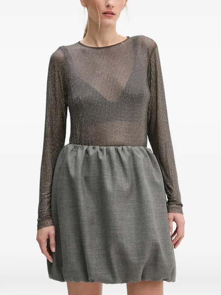  Samsoe Samsoe Embellished Long-sleeved Top - Grey 