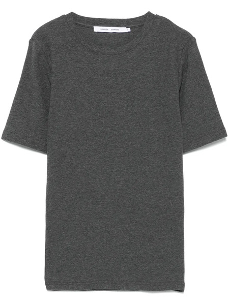  Samsoe Samsoe Fine Ribbbed T-shirt - Grey 