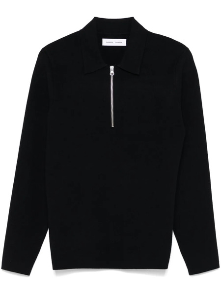  Samsoe Samsoe Guna Polo Shirt - Black 