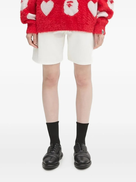  Samsoe Samsoe High-waisted Denim Shorts - White 