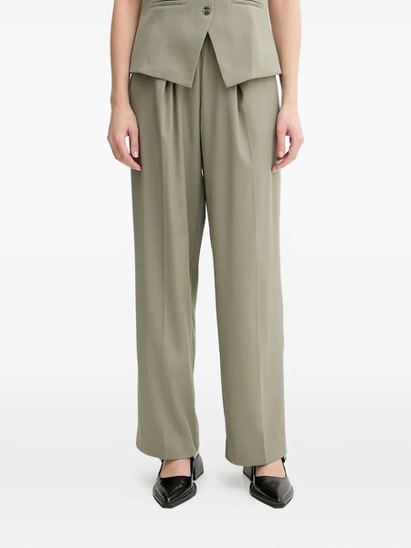  Samsoe Samsoe Julia Elastic-waist Trousers - Green 